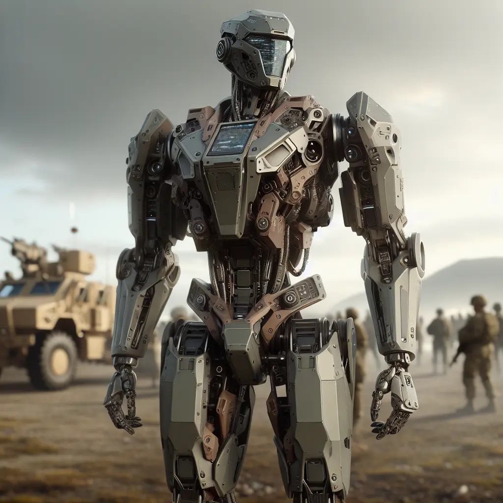 robot militaire