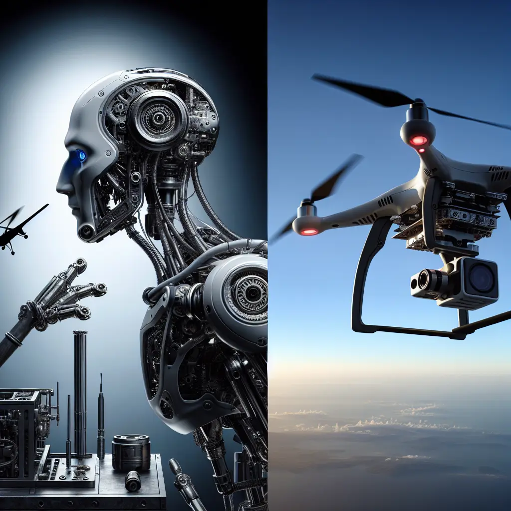 différence robot drone