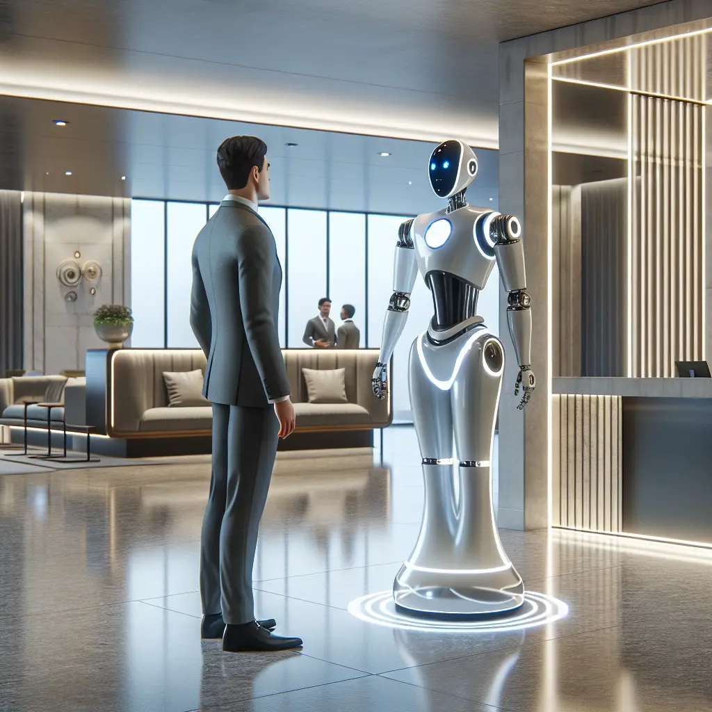 robot hôtel